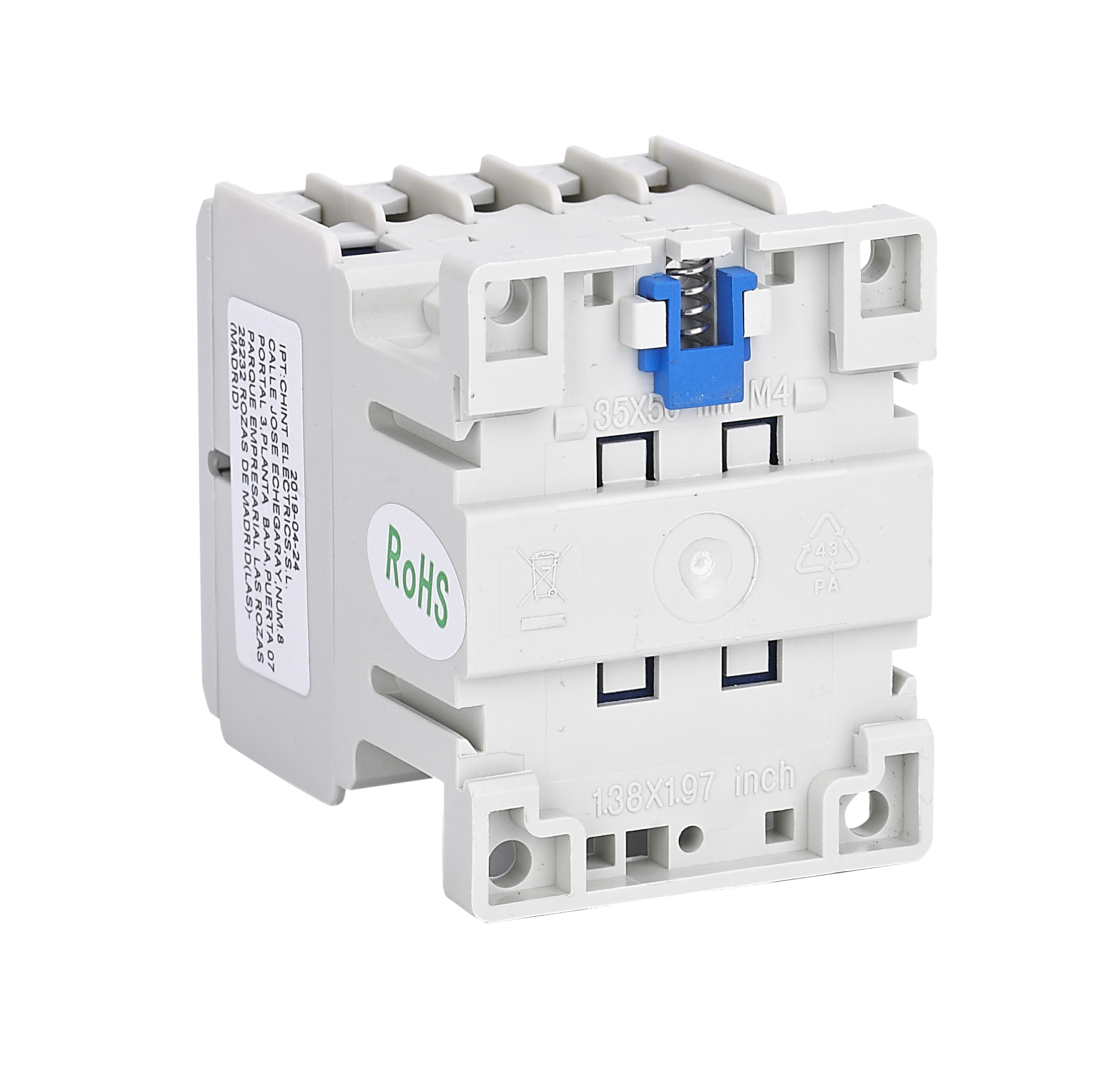 Contacteurs NC8 de 9A jusqu'à 2650A - 50/60Hz 